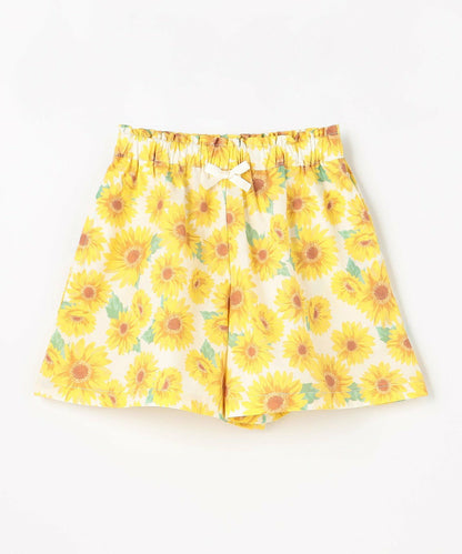 日本童裝 aF#a325 接觸冷感 休閒短褲 100-150cm 女童款 夏季 PANTS