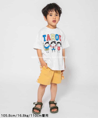 Japanese children's clothing BREEZE side pattern shorts 80-140cm boys/girls summer PANTS 
