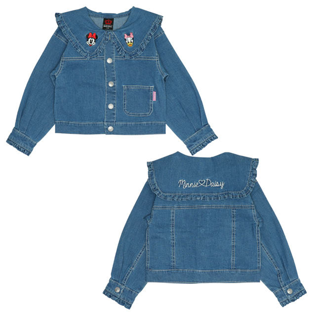日本童裝 BDL x Disney 牛仔外套 80-130cm 女童款 春夏季 OUTERWEAR