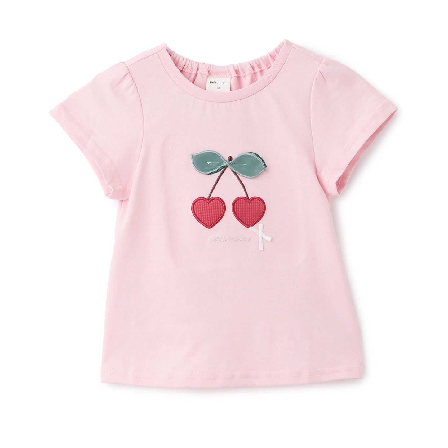 日本童裝 pe#main 貼花圖案上衣 80-130cm 女童款 夏季 TOPS