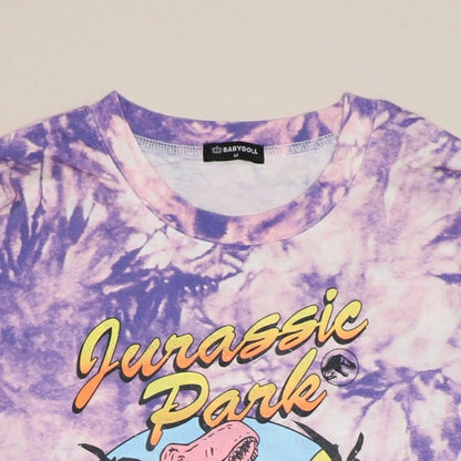 Japanese BDL x Disney parent-child print tops (80-150cm) for boys and girls (summer TOPS) 