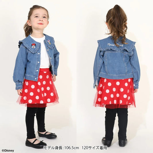 Japanese BDL x Disney denim jacket 80-130cm for girls, spring/summer OUTERWEAR 