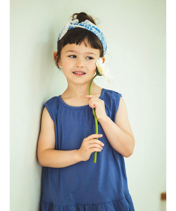 日本童裝 BE#AMS mini 泡泡背心連身裙 90-140cm 女童款 夏季 DRESSES