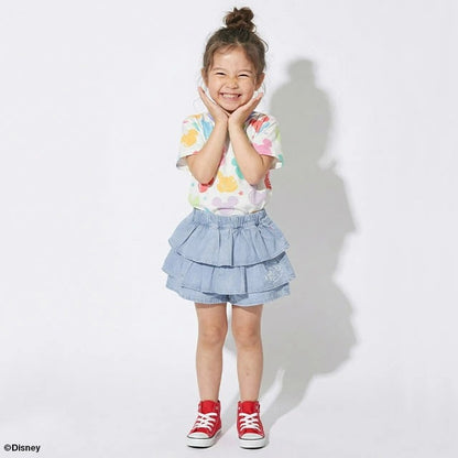 Japanese BDL x Disney parent-child print tops (80-150cm) for boys and girls (summer TOPS) 