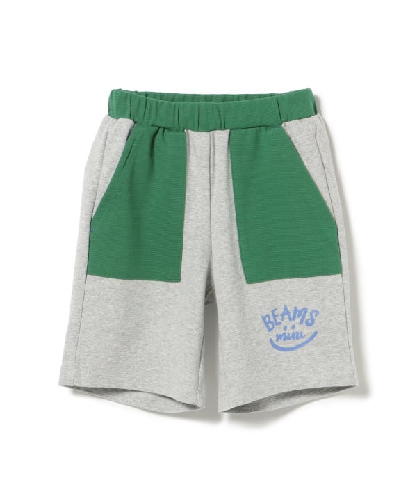 日本童裝 BE#AMS mini 波紋微笑短褲 90-140cm 女童款 夏季 PANTS
