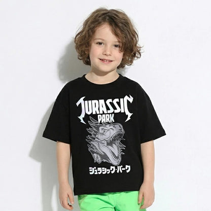 Japanese BDL x Disney parent-child print tops (80-150cm) for boys and girls (summer TOPS) 