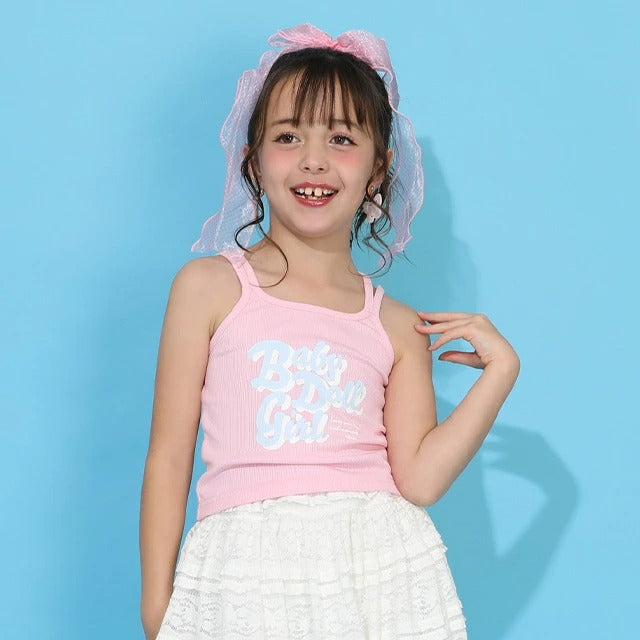 日本童裝 BDL 肩帶吊帶背心 90-140cm 女童款 夏季 TOPS