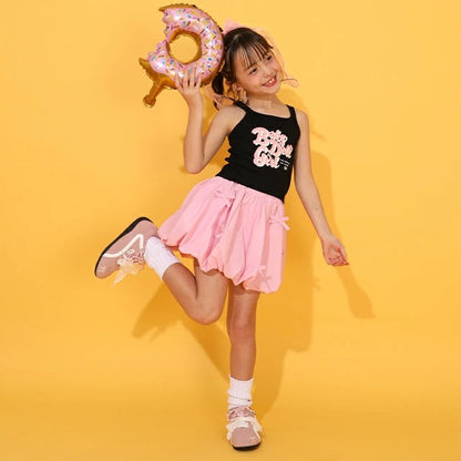 日本童裝 BDL 絲帶泡泡短裙 80-140cm 女童款 夏季 SKIRTS