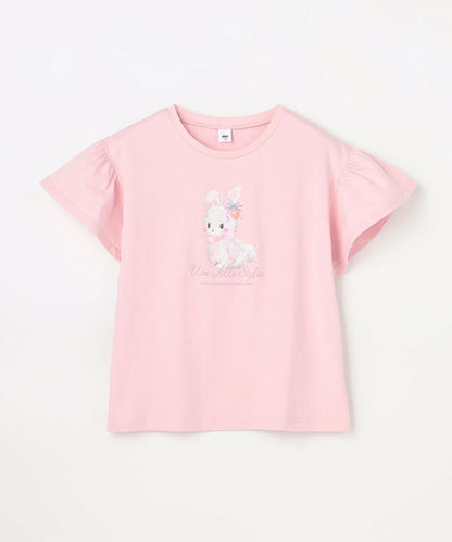日本童裝 aF#a325 可愛動物印花上衣 90-150cm 女童款 夏季 TOPS