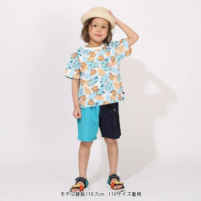 Japanese BDL x Disney parent-child print tops (80-150cm) for boys and girls (summer TOPS) 