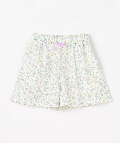 日本童裝 aF#a325 接觸冷感 休閒短褲 100-150cm 女童款 夏季 PANTS