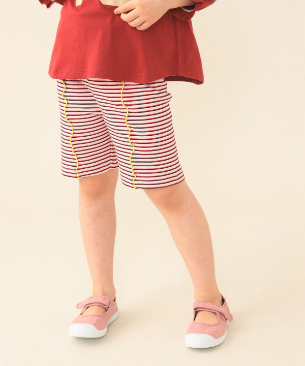 日本童裝 BE#AMS mini  五分長緊身褲 80-130cm 男童款/女童款 夏季 PANTS