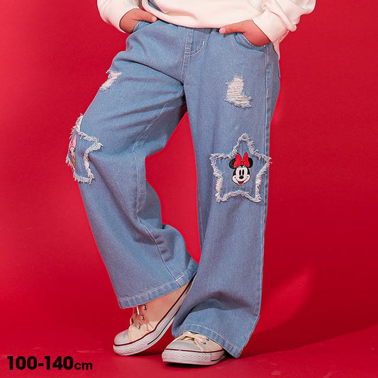 Japanese BDL x Disney Denim Pants 100-140cm Girls Spring/Summer PANTS 