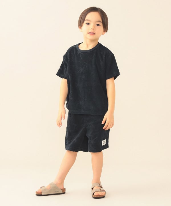 日本童裝 BE#AMS mini 全圖案絨毛上衣 90-140cm 男童款 夏季 TOPS