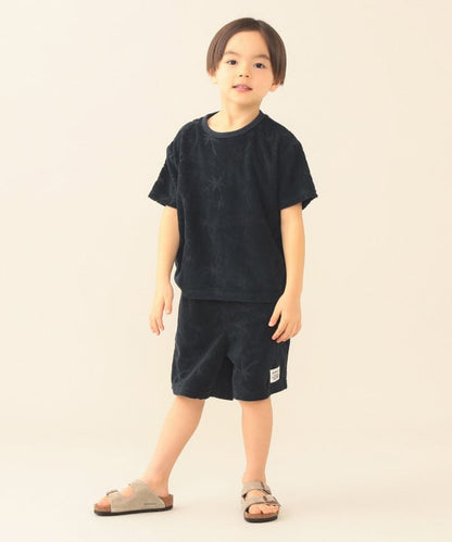 日本童裝 BE#AMS mini 全圖案絨毛上衣 90-140cm 男童款 夏季 TOPS