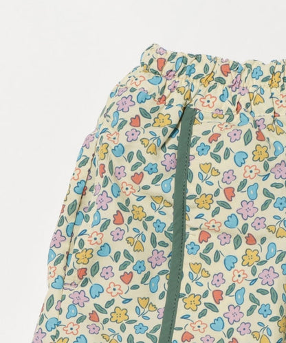 日本童裝 BE#AMS mini 水陸兩用 防水系列 碎花沙灘褲 90-140cm 女童款 PANTS 夏季 夏日玩水泳衣特輯