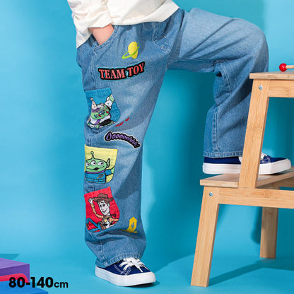 Japanese BDL x Disney Toy Story denim pants 80-140cm boys' spring/summer PANTS 