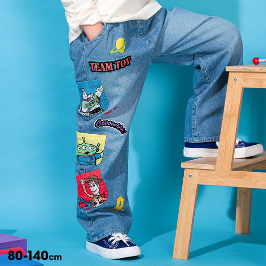 Japanese BDL x Disney Toy Story denim pants 80-140cm boys' spring/summer PANTS 