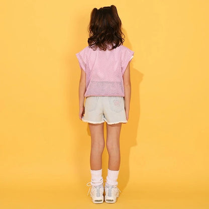 Japanese BDL x Disney parent-child print tops (80-150cm) for boys and girls (summer TOPS) 
