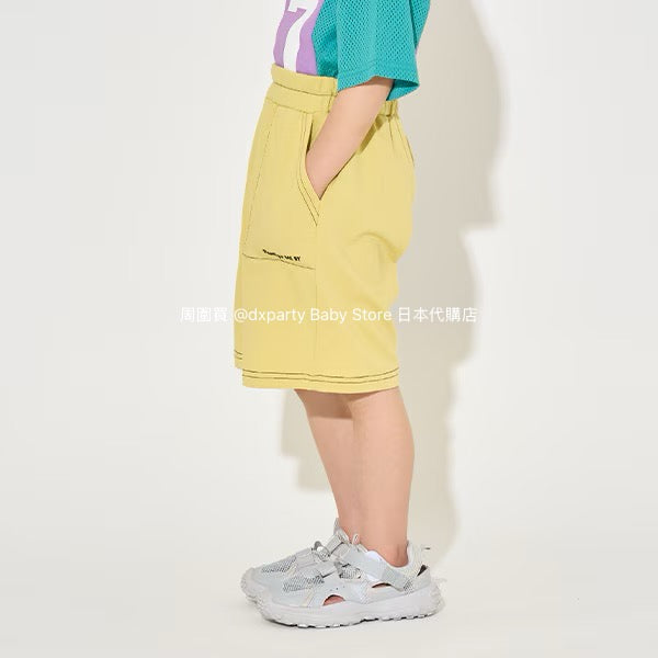 Japanese children's clothing b・R# water-absorbing quick-drying contact cool sports shorts 100-150cm boys'/girls' summer PANTS 