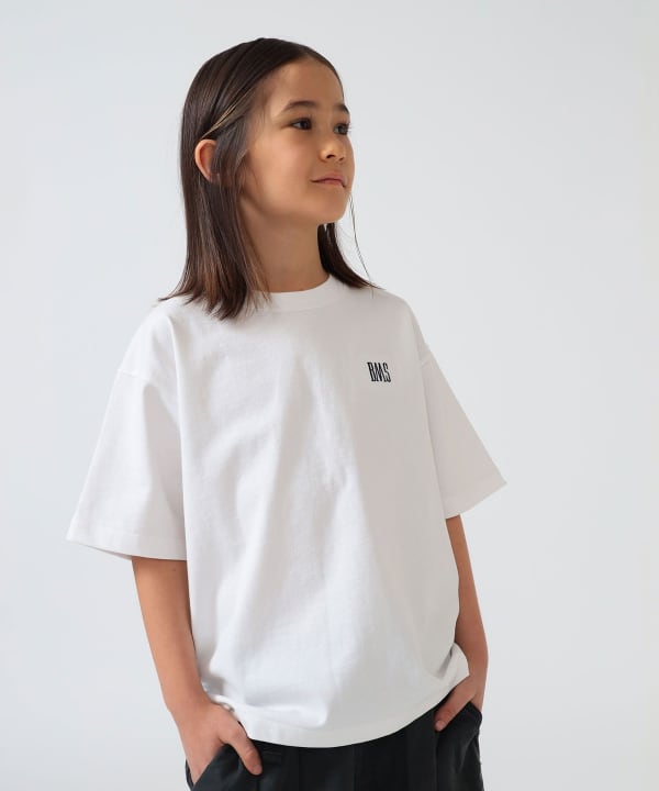 日本童裝 BE#AMS mini × こども ビームス BMS印花上衣 110-160cm 親子裝 男童款/女童款 夏季 TOPS