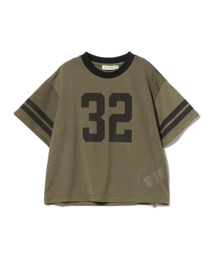 日本童裝 BE#AMS mini 編號網眼上衣 90-140cm 男童款/女童款 夏季 TOPS