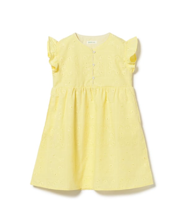 日本童裝 BE#AMS mini 打洞蕾絲連身裙 90-150cm 女童款 夏季 DRESSES