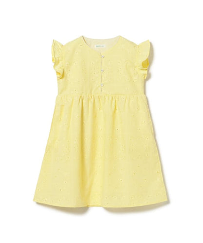 日本童裝 BE#AMS mini 打洞蕾絲連身裙 90-150cm 女童款 夏季 DRESSES
