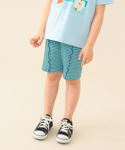 日本童裝 BE#AMS mini  五分長緊身褲 80-130cm 男童款/女童款 夏季 PANTS