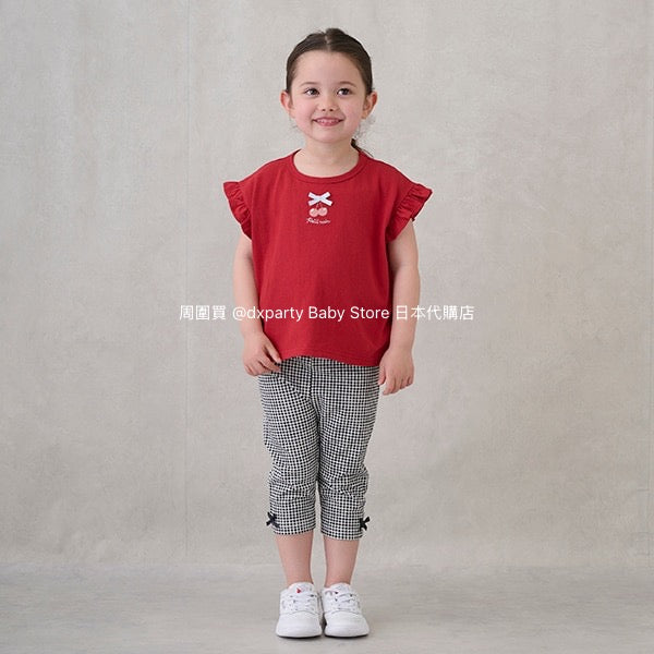 日本童裝 pe#main 七分長緊身褲 80-130cm 女童款 夏季 PANTS