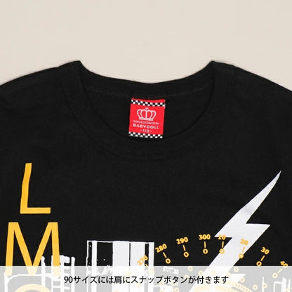 日本童裝 BDL x Disney Cars 夜光印花上衣 90-130cm 男童款 夏季 TOPS