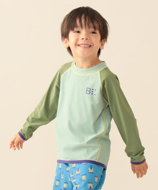 日本童裝 BE#AMS mini 泳衣泳褲兩件套裝 100-130cm 男童款 夏季 夏日玩水泳衣特輯