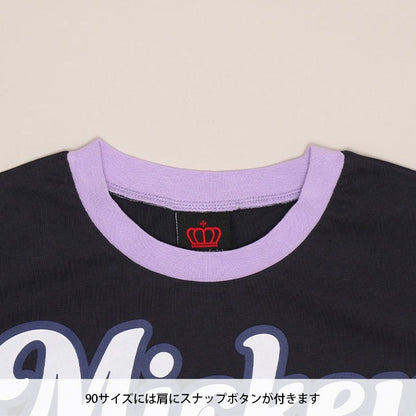 Japanese BDL x Disney parent-child print tops (80-150cm) for boys and girls (summer TOPS) 
