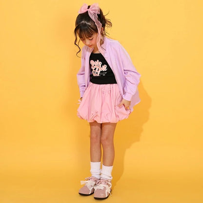 日本童裝 BDL 絲帶泡泡短裙 80-140cm 女童款 夏季 SKIRTS
