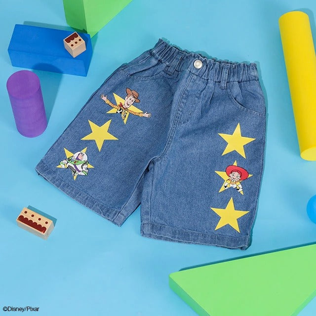 Japanese BDL x Disney parent-child print tops (80-150cm) for boys and girls (summer TOPS) 