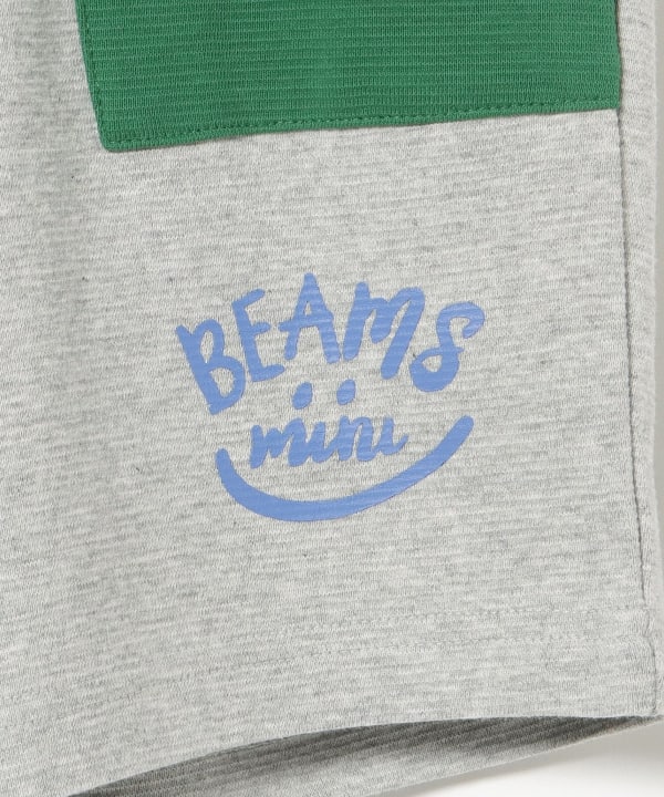 日本童裝 BE#AMS mini 波紋微笑短褲 90-140cm 女童款 夏季 PANTS
