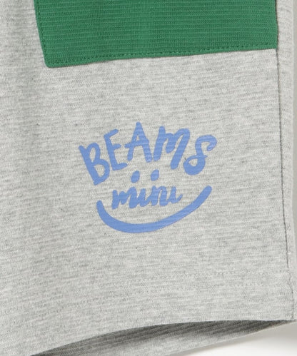 日本童裝 BE#AMS mini 波紋微笑短褲 90-140cm 女童款 夏季 PANTS