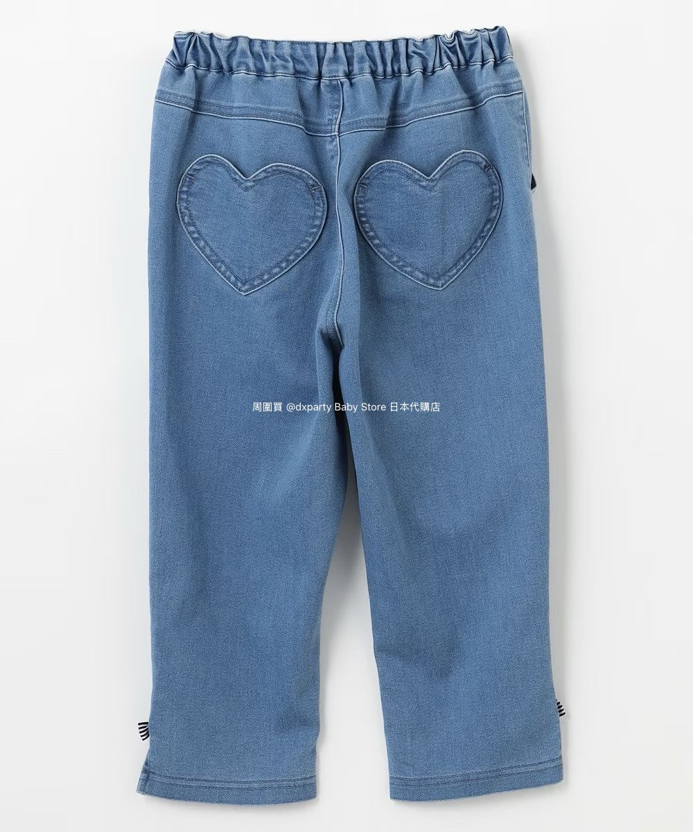 Japanese children's clothing aF#a325 contact cold stretch leggings 100-160cm girls summer PANTS 