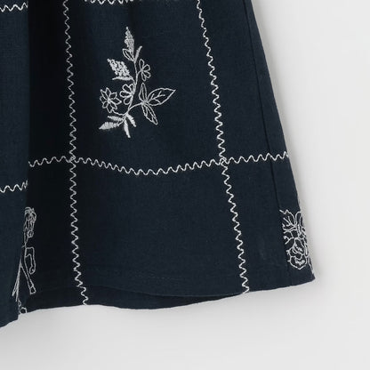 日本童裝 pe#main 印度棉圖案刺繡連身裙 80-130cm 女童款 夏季 DRESSES