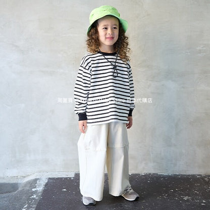 Japanese children's clothing b・R# 2Way detachable shorts loose stretch pants 100-150cm boys/girls spring and summer PANTS 