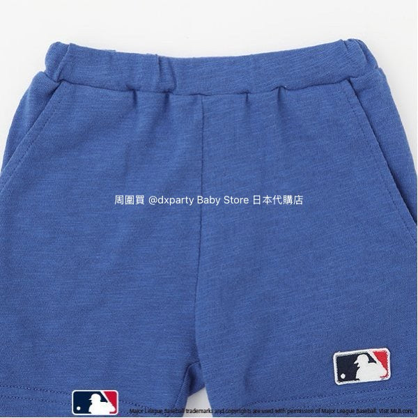 日本童裝 pe#main x MLB 兩件套裝 70-80cm 男童款/女童款 初生嬰兒 夏季 TOPS PANTS