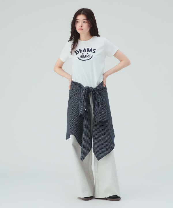 日本童裝 BE#AMS HEART 微笑LOGO上衣 M-L 親子裝 大人款 夏季 TOPS