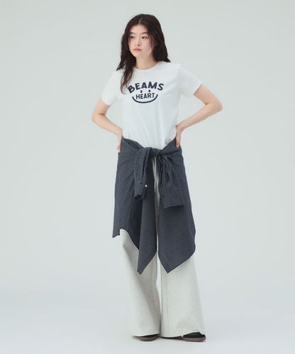 日本童裝 BE#AMS HEART 微笑LOGO上衣 M-L 親子裝 大人款 夏季 TOPS