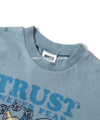 BREEZE Japanese Summer Festival Print Tops (80-140cm) for Boys and Girls (Summer) 