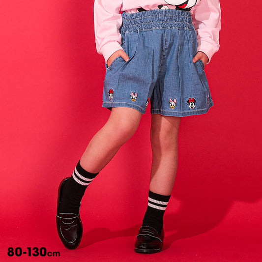 Japanese BDL x Disney Denim Culottes 80-130cm Girls Spring/Summer PANTS 