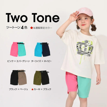 Japanese BDL x Disney parent-child print tops (80-150cm) for boys and girls (summer TOPS) 