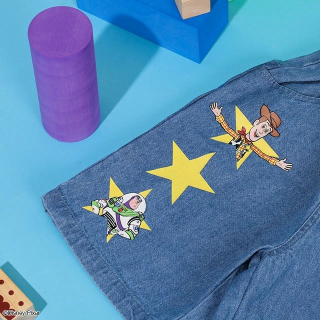 Japanese BDL x Disney parent-child print tops (80-150cm) for boys and girls (summer TOPS) 