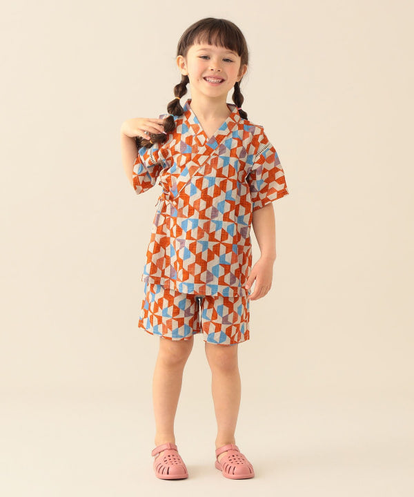 日本童裝 BE#AMS mini 日本甚平 日本和服 90-140cm 男童款/女童款 夏季 TOPS PANTS 日本夏祭慶典特輯