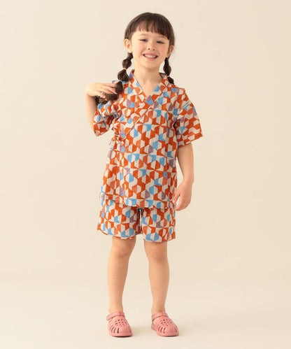 日本童裝 BE#AMS mini 日本甚平 日本和服 90-140cm 男童款/女童款 夏季 TOPS PANTS 日本夏祭慶典特輯