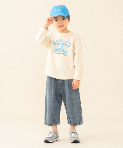 日本童裝 BE#AMS mini 七分牛仔褲 90-150cm 男童款 夏季 PANTS
